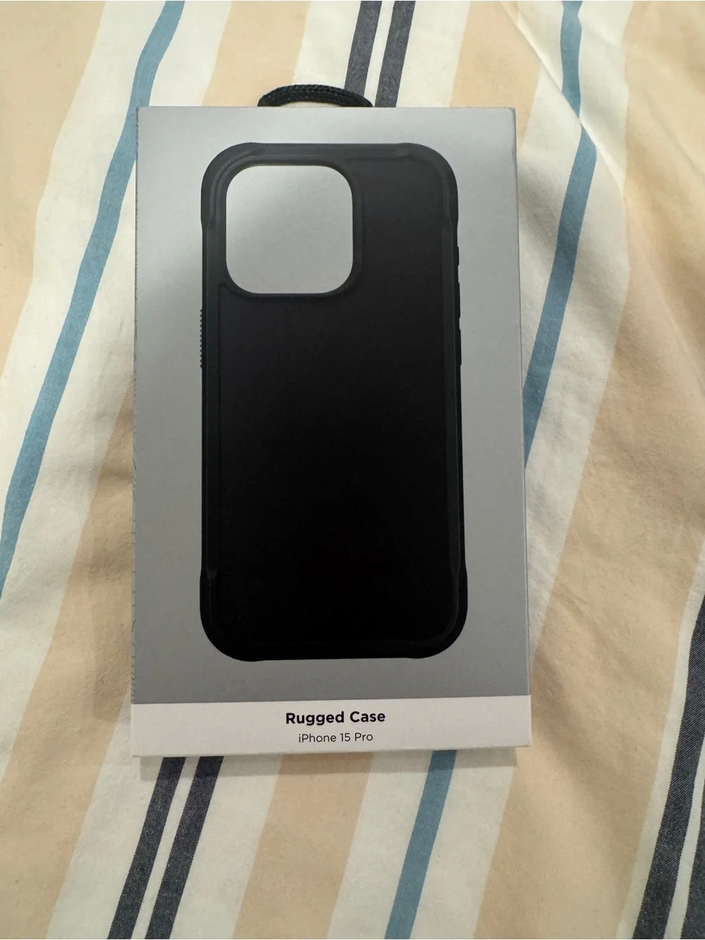 Nomad Goods Rugged Case Black iPhone 15 Pro